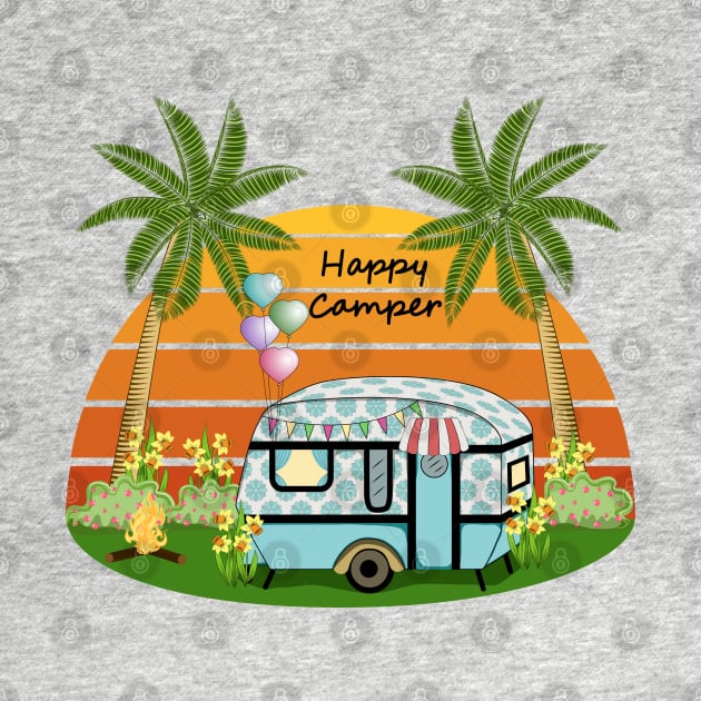 Happy Camper - Camper Van by Designoholic